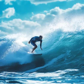 Ocean Wave Surfing