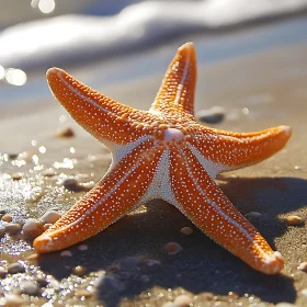 Coastal Starfish Beauty