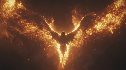 Phoenix of Fire: A Mythical Rebirth