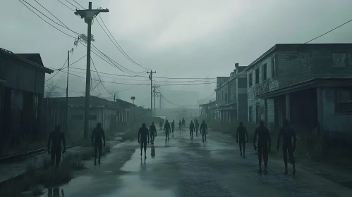 Foggy Zombie Street