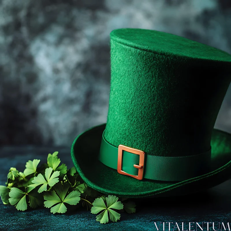 St. Patrick's Day Still Life AI Image