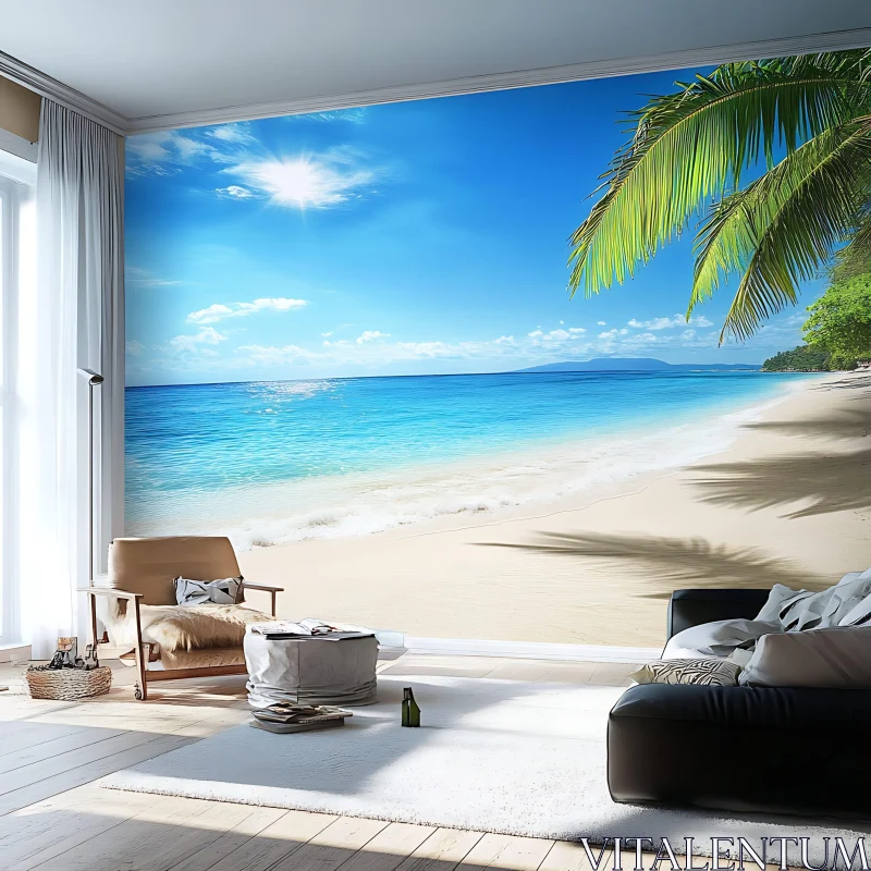 AI ART Coastal Dream Home Decor