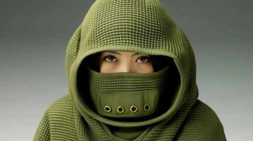 Fashion Photography: Precisionist Style with a Hooded Outfit