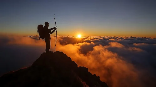 Mountain Archer at Dawn