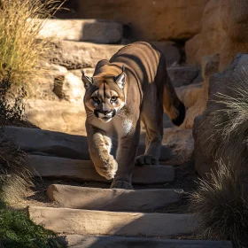 Mountain Lion on the Prowl