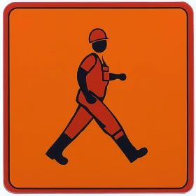 Construction Worker Sign