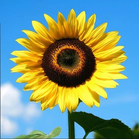 Golden Sunflower Bloom