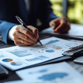 Analyzing Business Data Charts