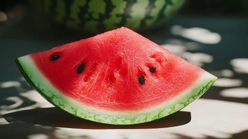 Juicy Watermelon Piece Still Life