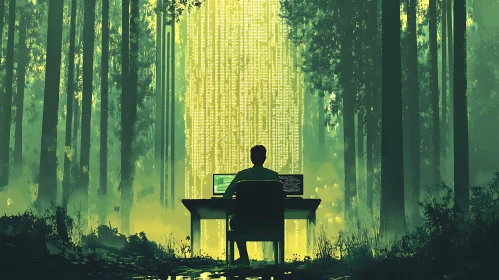 Forest Coder: A Blend of Nature and Technology