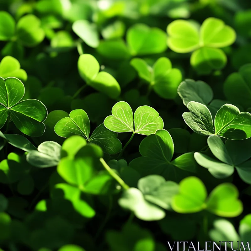 AI ART Shamrock Patch: A Symbol of Irish Luck