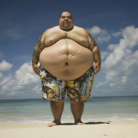 Beach Portrait of a Man