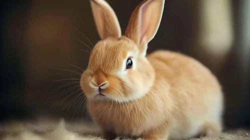 Fluffy Bunny Portrait
