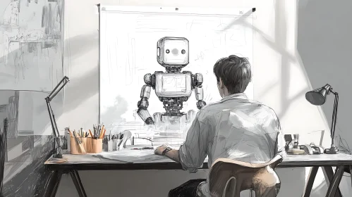 Sketching a Robot: Design and Creation