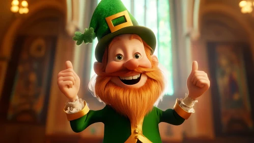 Happy Leprechaun Approval