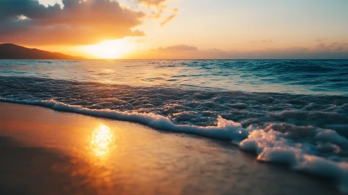 Golden Hour on the Beach