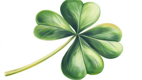 Four-Leaf Clover Symbol of Luck