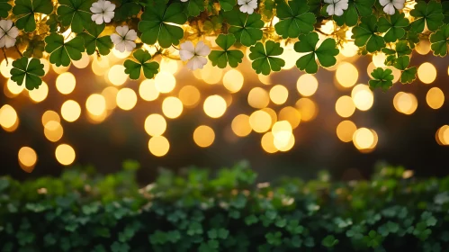 Mystical Clover and Light Display