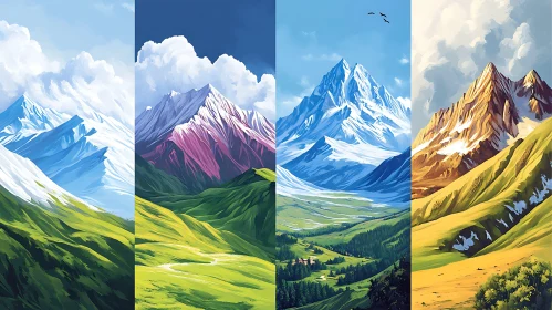 Mountain Range Color Palette