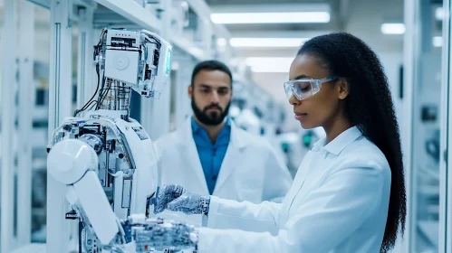 Future of Science: Human and Robot Teamwork