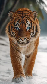 Winter Tiger Portrait