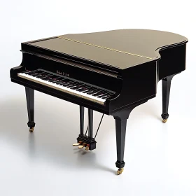 Sophisticated Grand Piano in Black