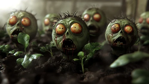 Horror Garden: Zombie Sproutlings