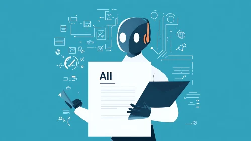 Artificial Intelligence Robot with Document