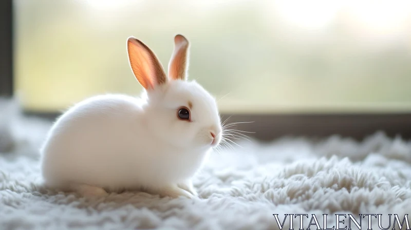 Gentle Bunny in Soft Light