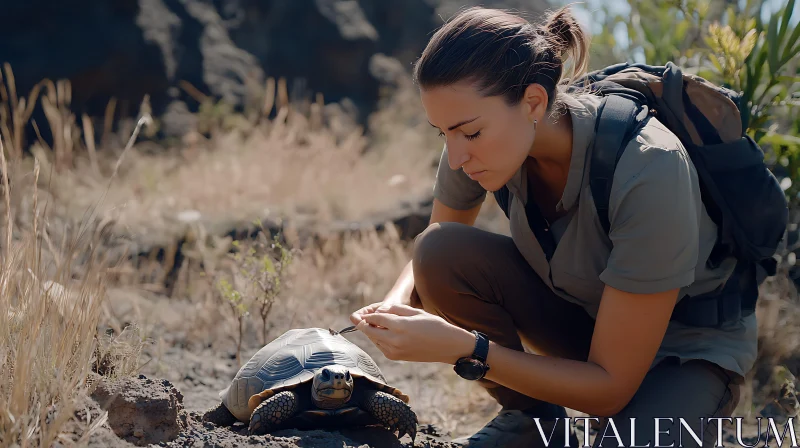 A moment of connection with wildlife