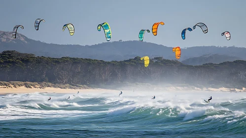 Ocean Kitesurfing Adventure