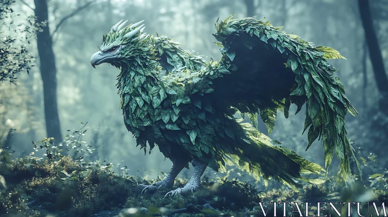 Verdant Avian of the Whispering Woods