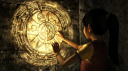 Touching the Past: A Girl's Ancient Discovery