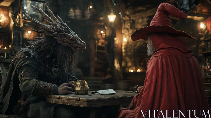 A Fantasy Tavern Encounter
