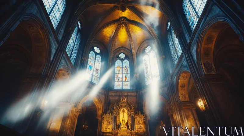 Sunlit Sanctuary: A Cathedral's Grandeur