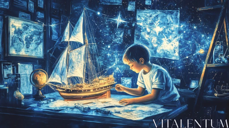 Child's World: Ship Model Creation