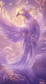 Mystical Phoenix Bird Art