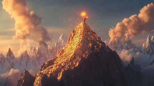 Golden Mountain, Crypto Achievement