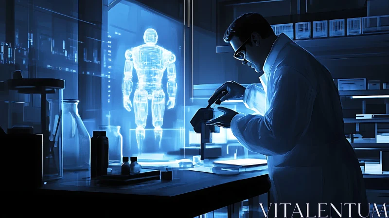 Science and Technology in the Future AI Image