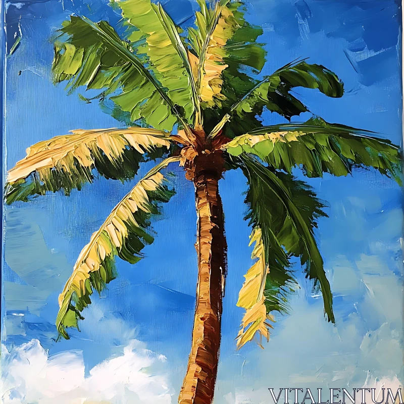 Tropical Palm Tree Art