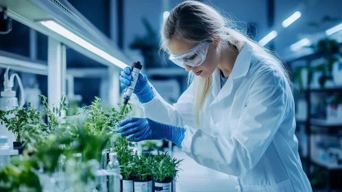 Plant Research in Modern Lab
