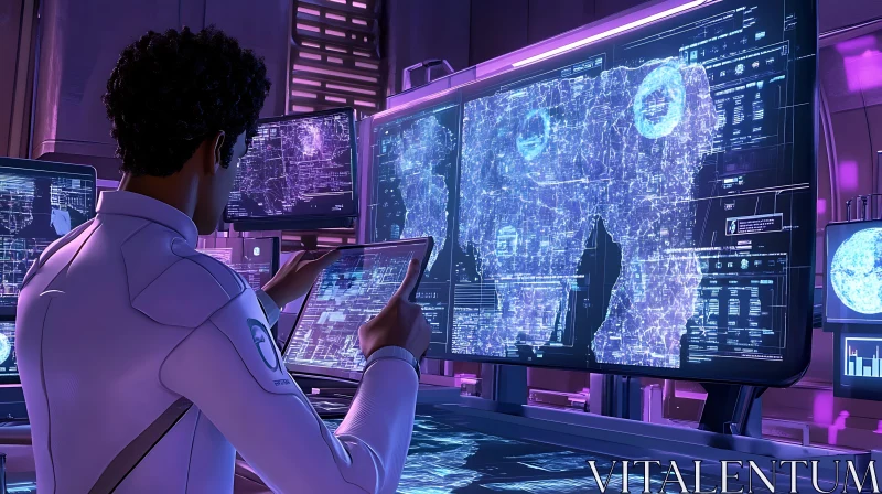 Data Analysis in Neon Lit Environment