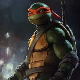 Teenage Mutant Ninja Turtle Michelangelo