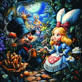 Wonderland Tea Party with Alice