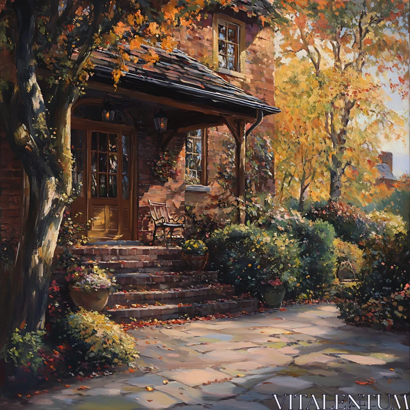 Charming Autumn House with Garden