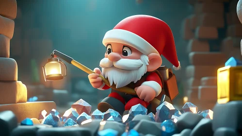 Gnome's Christmas Mining Adventure