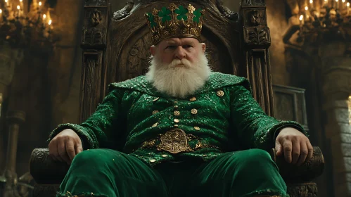 Emerald King of the Throne