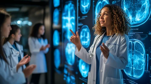 Brain Scan Presentation by Medical Professionals