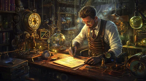 Inventor's Workshop: A Steampunk Dream