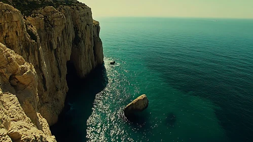 Coastal Cliffside Scenery